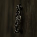 Classica Arabesque, Rosette, M, Antique Brass