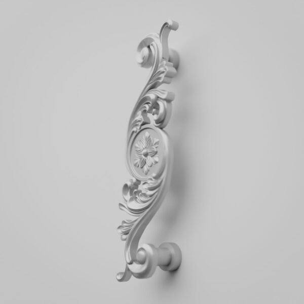 Classica Arabesque, Rosette, L, White Snow