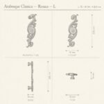 Arabesque Classica Rosace sketch 3D - Holdon Paris