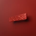 Barre Palazzo Rinceaux Candy Red - Holdon Paris