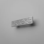 Palazzo Bar, Scrollwork, S, Silver Gray