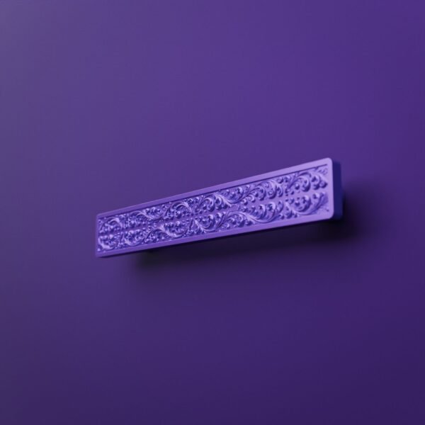 Barre Palazzo — Rinceaux — L — Lilas Sombre