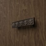 Palazzo Bar, Rosette, S, Matte Bronze