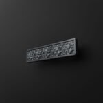 Palazzo Bar, Rosette, S, Titanium Gray