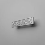 Palazzo Bar, Rosette, S, Silver Gray