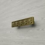 Palazzo Bar, Rosette, S, Satin Brass