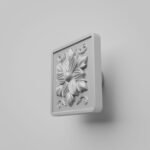 Carré Palazzo Rosace White Snow - Holdon Paris