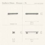 Demibarre Palazzo Rinceaux sketch 3D - Holdon Paris