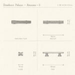 Demibarre Palazzo Rinceaux sketch 3D - Holdon Paris
