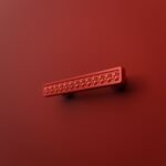 Palazzo Slim Bar, Rosette, S, Candy Red