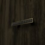 Palazzo Slim Bar, Rosette, S, Antique Brass