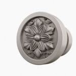 Rond Classica Rosace Aluminium Satiné - Holdon Paris