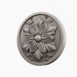 Rond Classica Rosace Aluminium Satiné - Holdon Paris