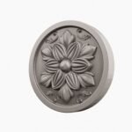 Rond Classica Rosace Aluminium Satiné - Holdon Paris