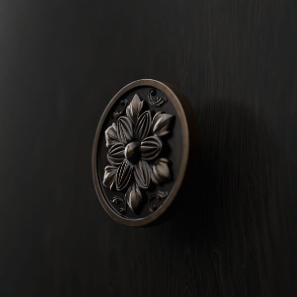 Rond Classica — Rosace — L — Bronze Ancien