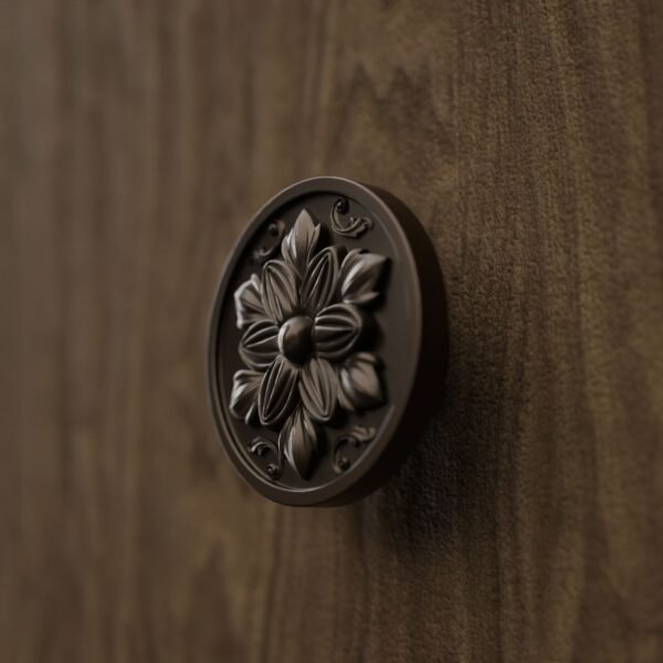 Rond Classica — Rosace — L — Bronze Mat