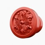 Rond Classica Rosace Candy Red - Holdon Paris