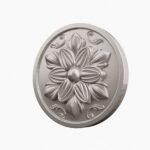 Rond Classica Rosace Gris argenté - Holdon Paris