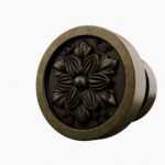 Rond Classica Rosace Laiton Ancien - Holdon Paris