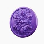 Rond Classica Rosace Lilas Sombre - Holdon Paris