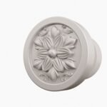Rond Classica Rosace White Snow - Holdon Paris