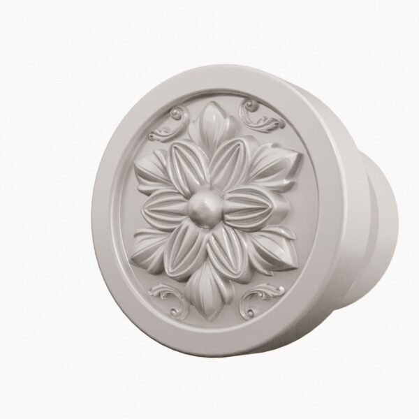 Rond Classica — Rosace — S — White Snow
