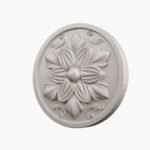 Rond Classica Rosace White Snow - Holdon Paris
