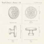 Rond Classica Rosace sketch 3D - Holdon Paris