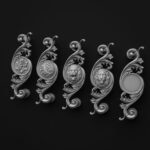 Comparaison des motifs — poignée de meuble Arabesque Classica Aluminium Satiné M — Holdon Paris
