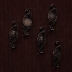 Classica Arabesque, Rosette, M, Antique Copper, pattern comparison