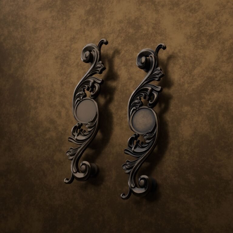 Comparaison des finitions — poignée de meuble Arabesque Classica Essentiel Bronze XL — Holdon Paris