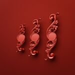 Classica Arabesque, M, Candy Red, size comparison