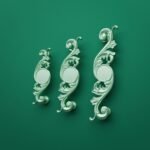 Classica Arabesque, M, Light Emerald, size comparison