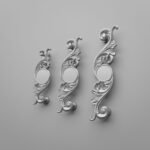 Classica Arabesque, M, Silver Gray, size comparison