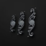 Classica Arabesque, M, Titanium Gray, size comparison
