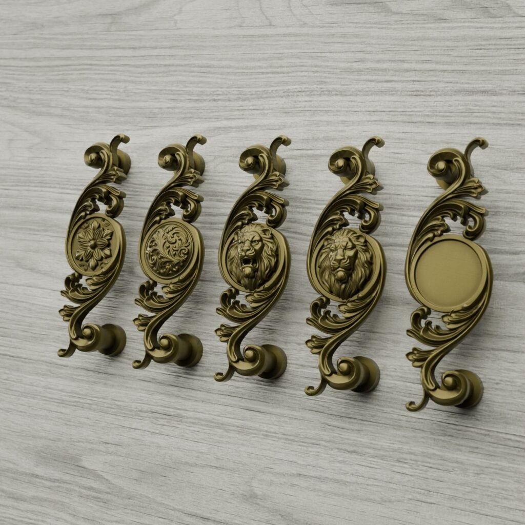 Classica Arabesque, M, Satin Brass - Holdon Paris