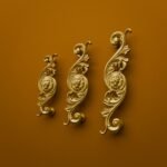 Classica Arabesque, Sleeping Lion, M, Golden Sun, size comparison