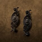 Comparaison des finitions — poignée de meuble Arabesque Classica Lion Rugissant Bronze M — Holdon Paris