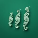 Classica Arabesque, Roaring Lion, M, Light Emerald, size comparison