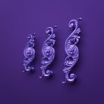 Arabesque Classica, Lion Rugissant, M, Lilas Sombre, Größenvergleich