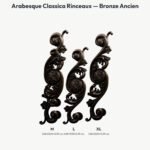 Poignée Arabesque Classica Rinceaux Bronze Ancien — comparaison des tailles — Holdon Paris