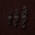 Classica Arabesque, Scrollwork, M, Antique Copper, size comparison