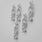 Comparaison des motifs — poignée de meuble Arabesque Classica White Snow L — Holdon Paris