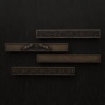 Comparaison des motifs — poignée de meuble Barre Palazzo Bronze Ancien XL — Holdon Paris