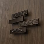 Palazzo Bar, S, Matte Bronze, pattern comparison