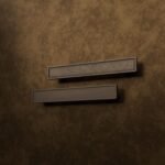 Comparaison des finitions — poignée de meuble Barre Palazzo Essentiel Bronze L — Holdon Paris