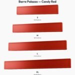 Poignée Barre Palazzo Essentiel Candy Red — comparaison des tailles — Holdon Paris