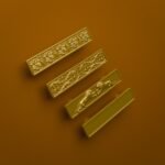 Comparaison des motifs — poignée de meuble Barre Palazzo Golden Sun S — Holdon Paris
