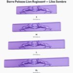 Poignée Barre Palazzo Lion Rugissant Lilas Sombre — comparaison des tailles — Holdon Paris