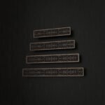 Palazzo Bar, Scrollwork, S, Antique Bronze, size comparison